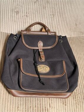 Vintage Disney Mickey Mouse Canvas & Leather Rucksack - Since 1928